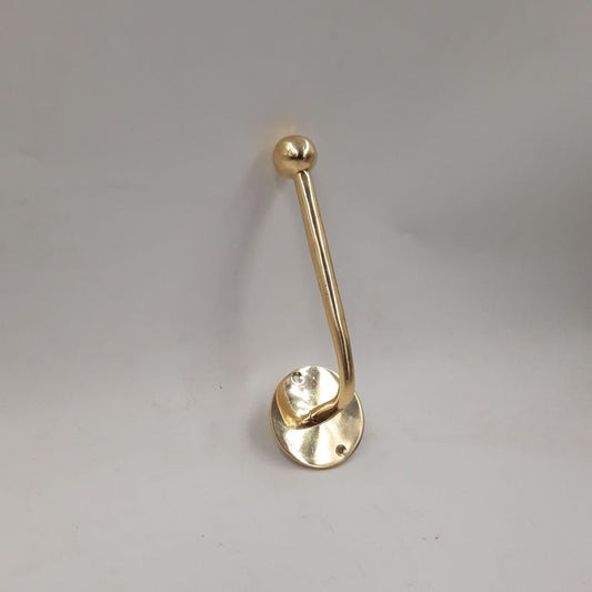 Solid Brass Bathroom Roll Holder  L-Shaped Toilet Paper Holder