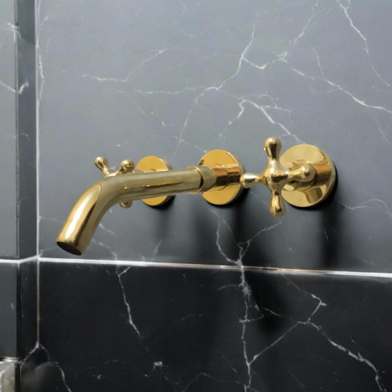 Hand-Engraved Moroccan Gooseneck Faucet