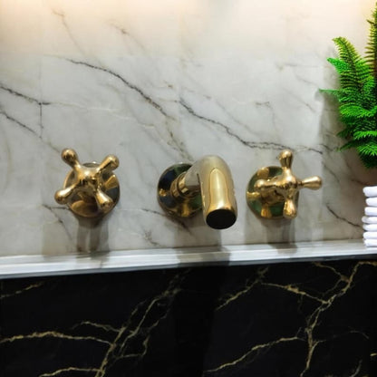 Hand-Engraved Moroccan Gooseneck Faucet