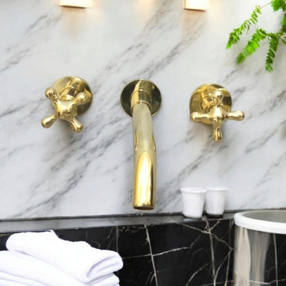 Hand-Engraved Moroccan Gooseneck Faucet