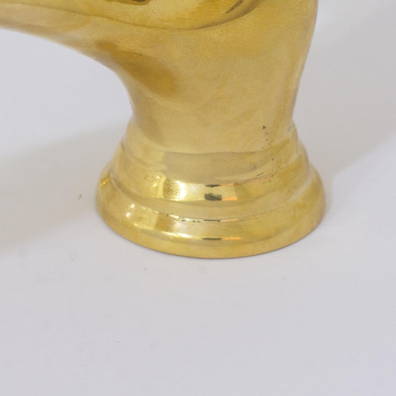 Polished Brass Widespread Bathroom Faucet
