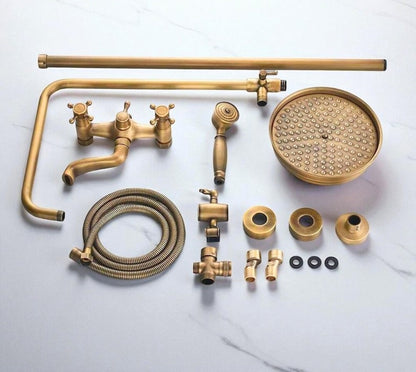 Antique Brass Shower System