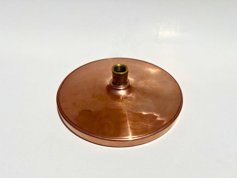 Handcrafted Unlacquered Brass Rain Shower Head