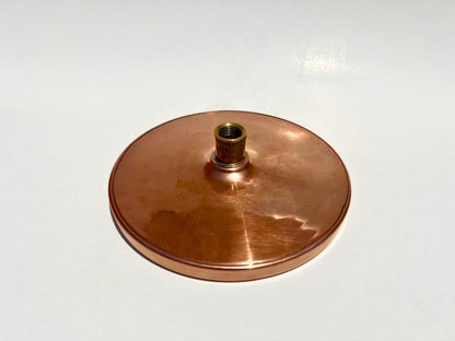 Handcrafted Unlacquered Brass Rain Shower Head