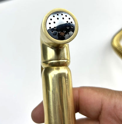 Elite Polished Gold Handheld Bidet Sprayer