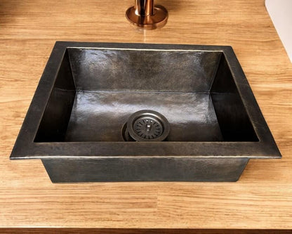 Smooth Bronze Workstation Kitchen Sink