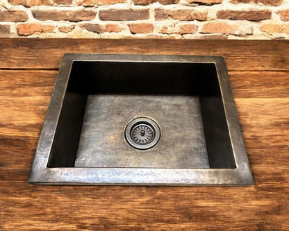Smooth Bronze Workstation Kitchen Sink