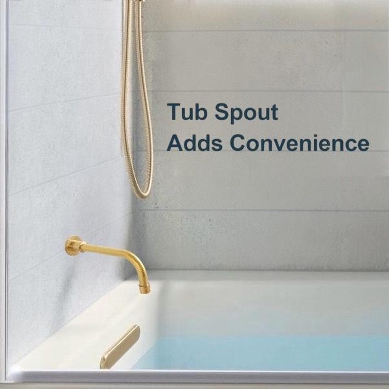 Artisan Unlacquered Brass Shower Collection