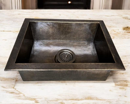 Smooth Bronze Workstation Kitchen Sink