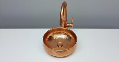 Hand-Hammered Copper Bowl