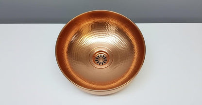 Hand-Hammered Copper Bowl