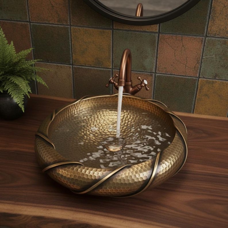 Rustic Industrial Vessel Washbasin