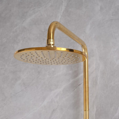 Exquisite Gold Complete Shower System: A Timeless Statement Piece
