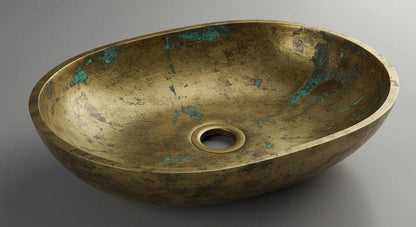 Artisan Aged Brass Bathroom Sink