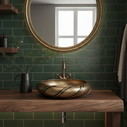 Rustic Industrial Vessel Washbasin
