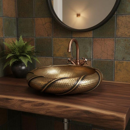 Rustic Industrial Vessel Washbasin