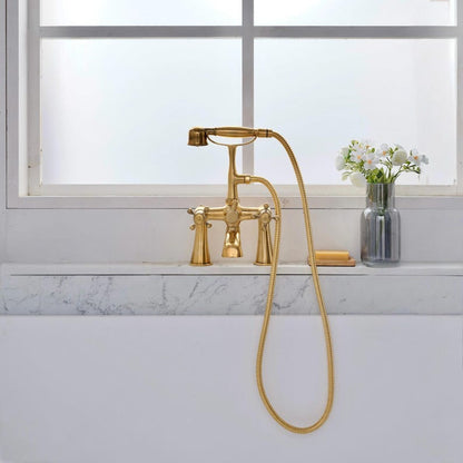 Artisan Unlacquered Copper & Brass Shower Collection