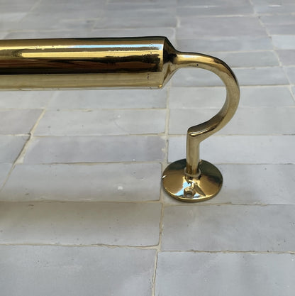 Handcrafted Vintage Wall-Mounted Towel Rail for Luxury Bathrooms