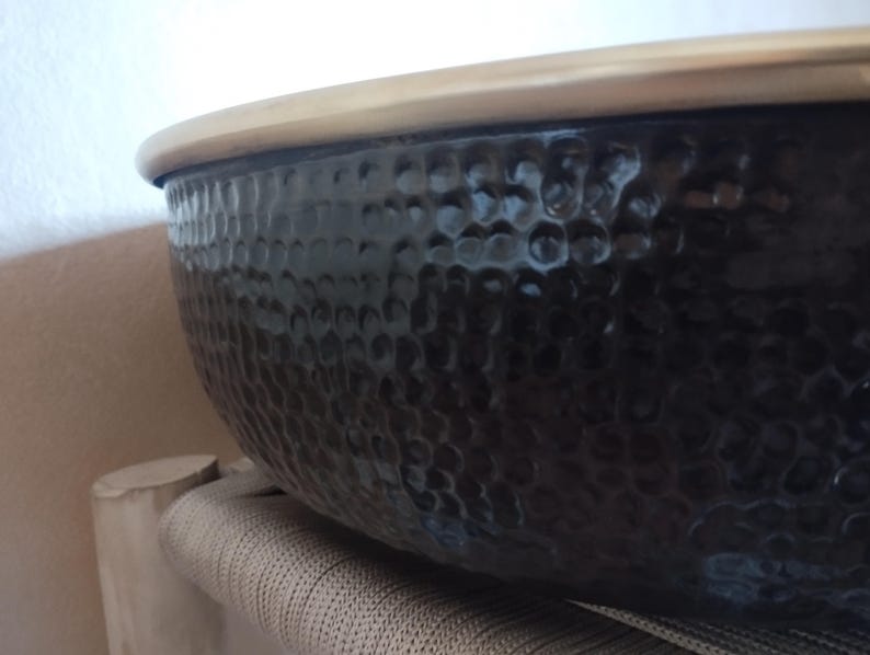 Verdigris Brass Farmhouse Sink