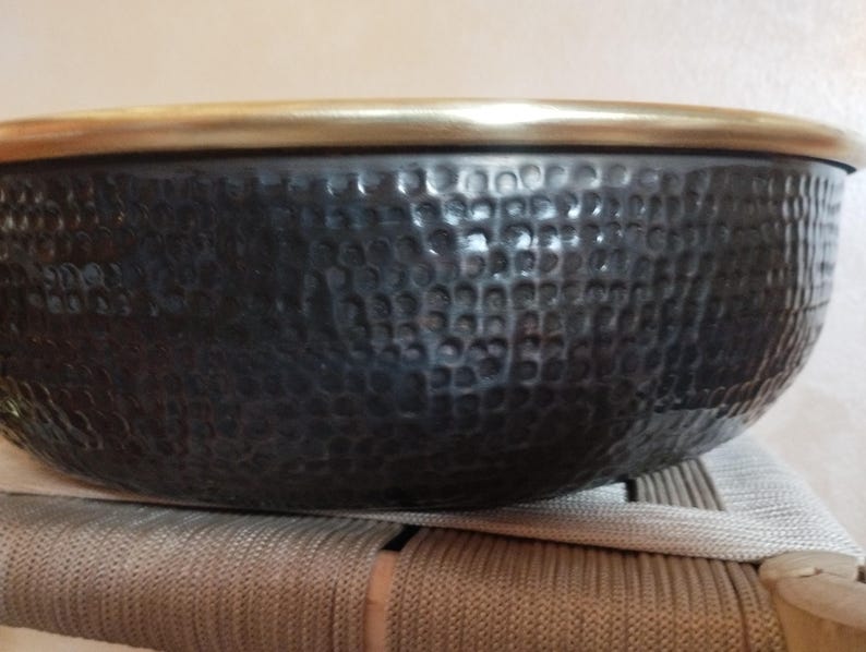 Verdigris Brass Farmhouse Sink