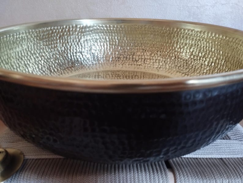 Verdigris Brass Farmhouse Sink
