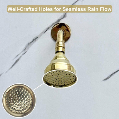 Rustic Copper Rain Shower