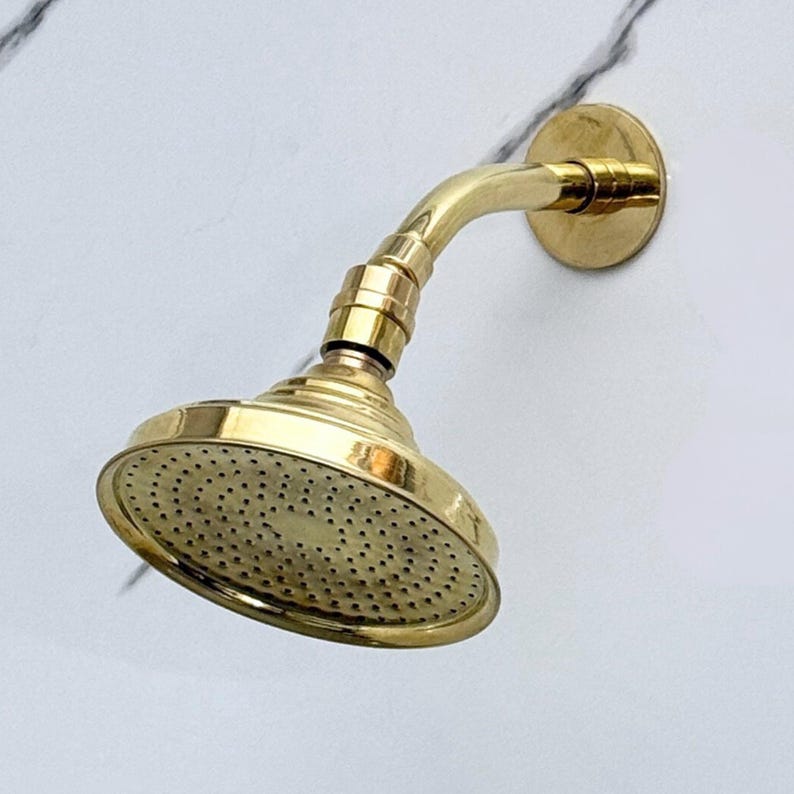Rustic Copper Rain Shower