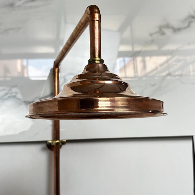 Handcrafted Copper Rain Shower Head