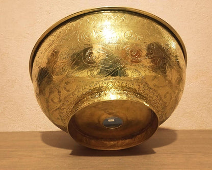Handmade Engraved Bronze Sink