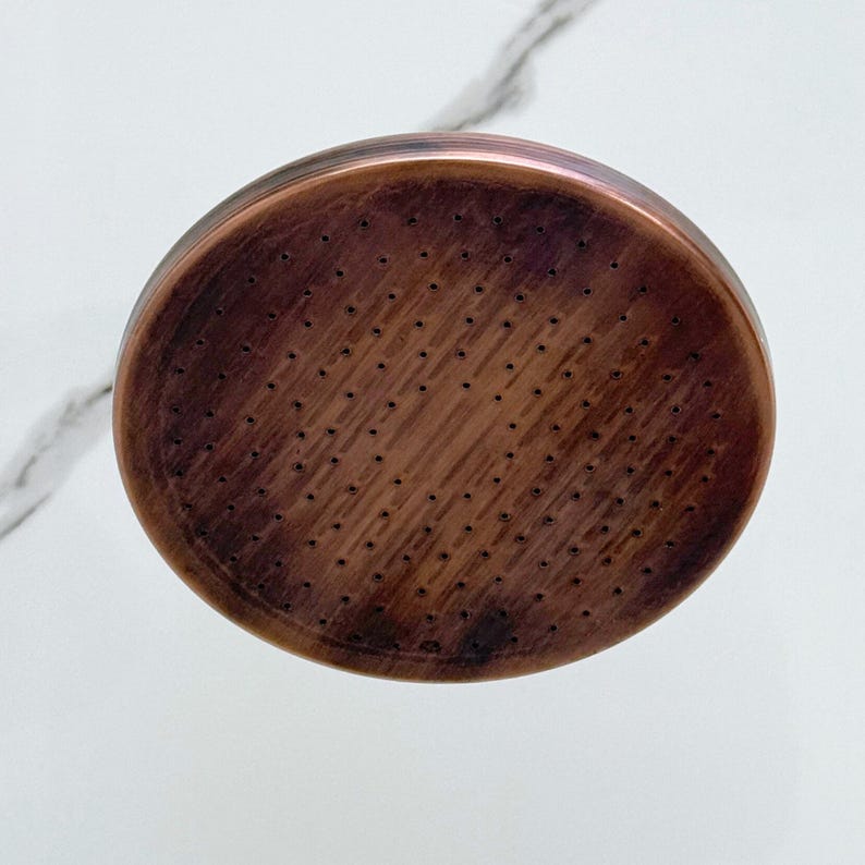 Handcrafted Unlacquered Brass Shower System