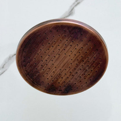 Handcrafted Unlacquered Brass Shower System