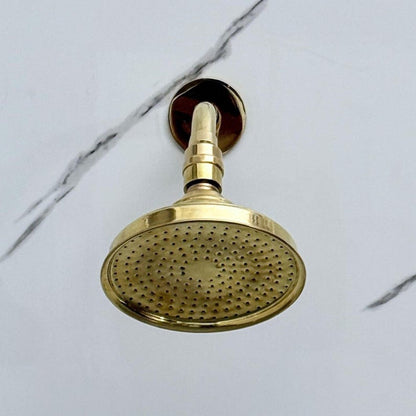 Rustic Copper Rain Shower