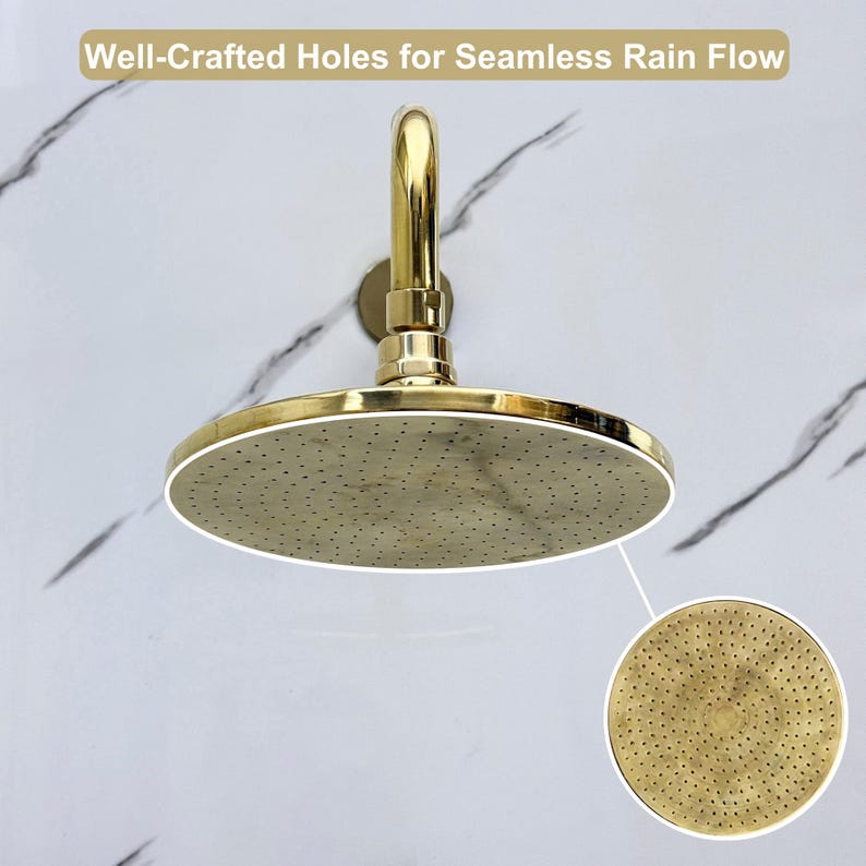 Artisan Copper Rain Shower