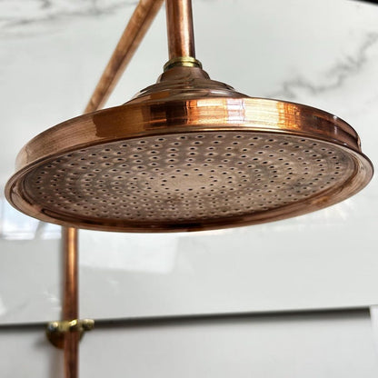 Handcrafted Copper Rain Shower Head