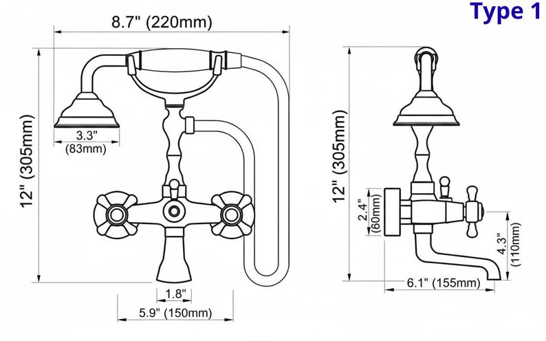 Artisan Unlacquered Brass Shower Collection