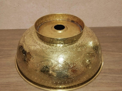 Handmade Engraved Bronze Sink