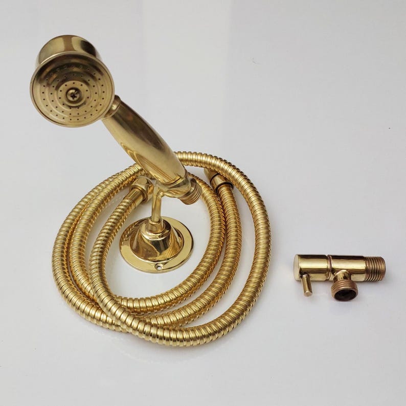 Artisan Engraved Antique Copper Shower Mixer