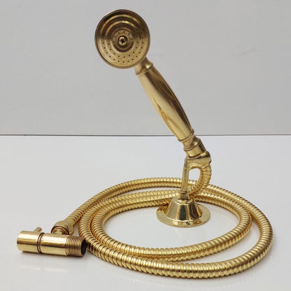 Artisan Engraved Antique Copper Shower Mixer