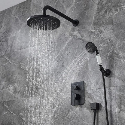 Artisan Moroccan Unlacquered Brass Shower System