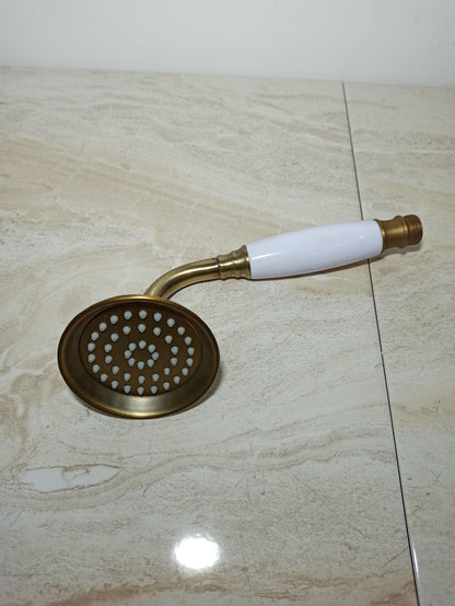 Luxury Antique Brass Handheld Shower Set
