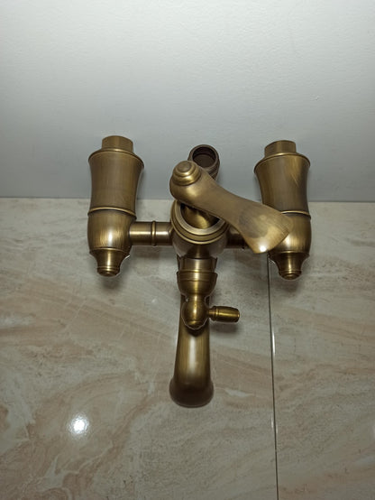 Luxury Antique Brass Handheld Shower Set