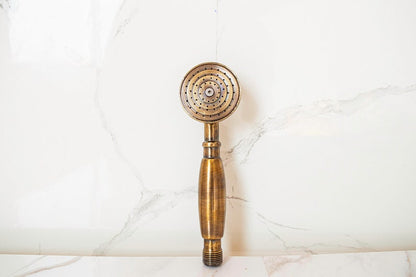 Luxury Antique Brass Handheld Shower Head