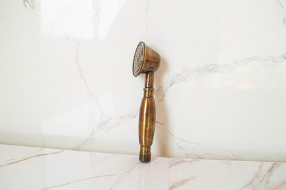 Luxury Antique Brass Handheld Shower Head