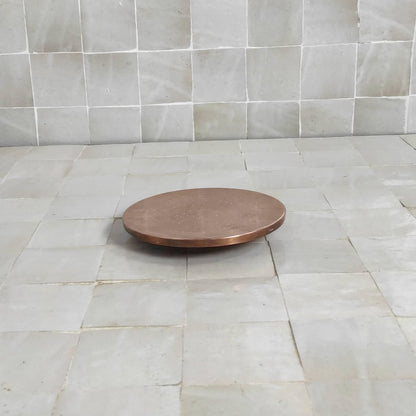 Industrial Raw Copper Overhead Rain Shower Head