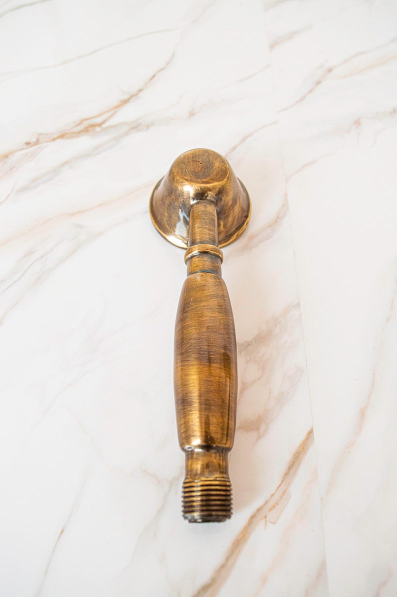 Luxury Antique Brass Handheld Shower Head
