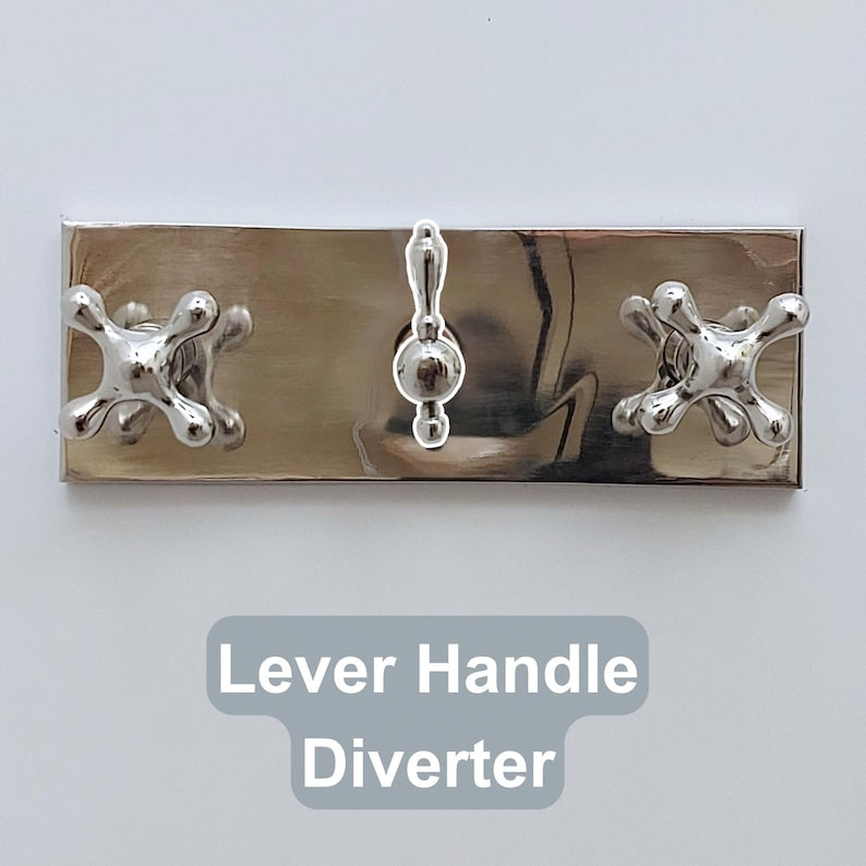Architectural Silver Polished Nickel Rain Shower with Linear Valve Plate
