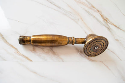 Luxury Antique Brass Handheld Shower Head