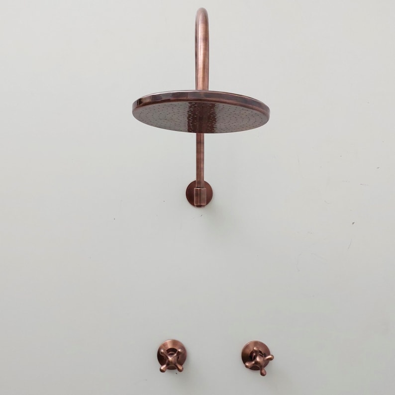 Old World Bronze Shower System