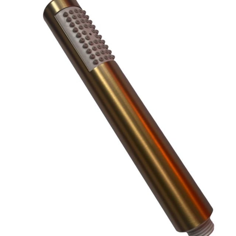 Luxury Brass Handheld Shower Head  Modern Slim Wand