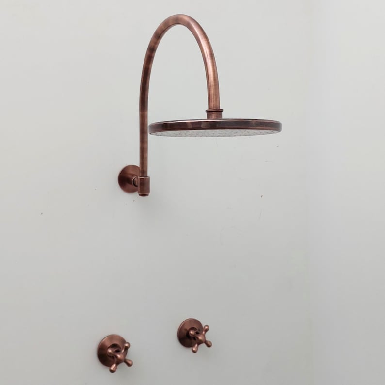 Old World Bronze Shower System